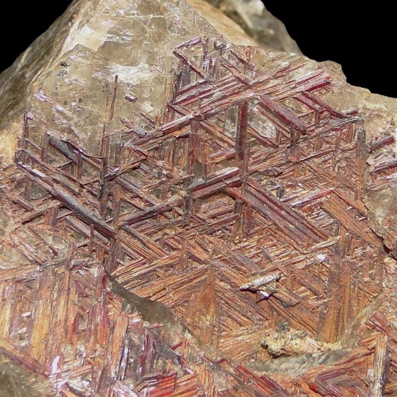 Rutile (Var: Sagenite) - Imagen 3