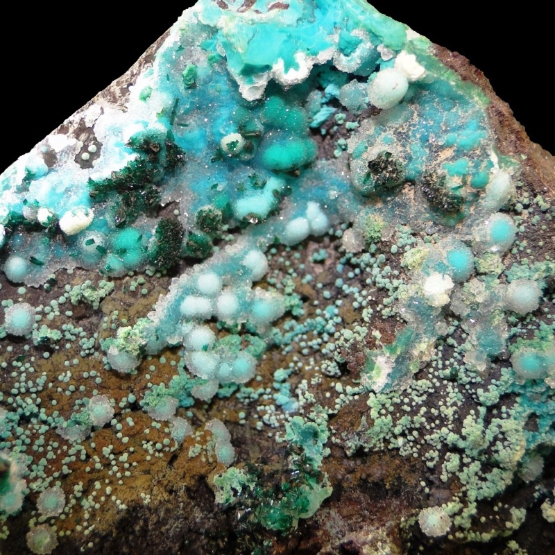 Chrysocolla & Brochantite - Imagen 4